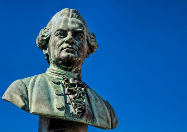 Kamenz,,Germany,-,21.07.2020,-,Bust,Of,Gotthold,Ephraim,Lessing Lessing Statue Kamenz